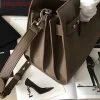Replica YSL Fake Saint Laurent Small Sac de Jour Souple Bag In Ruby Grained Leather 10