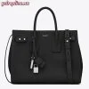 Replica YSL Fake Saint Laurent Small Sac de Jour Souple Bag In Ruby Grained Leather 9