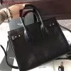 Replica YSL Fake Saint Laurent Baby Sac de Jour Souple Bag In White Grained Leather 10