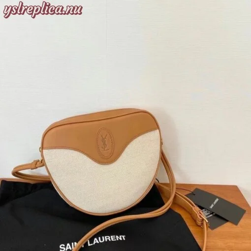 Replica YSL Fake Saint Laurent Monogramme Sac C?ur Bag In Canvas 2