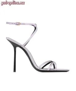 Replica YSL Saint Laurent Nuit Sandals In Crepe Satin