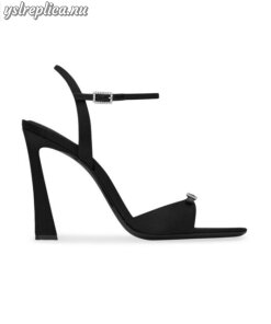 Replica YSL Saint Laurent Venue Sandals in Crepe Satin