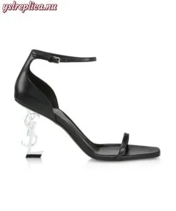 Replica YSL Saint Laurent Opyum 85MM YSL Leather Heels