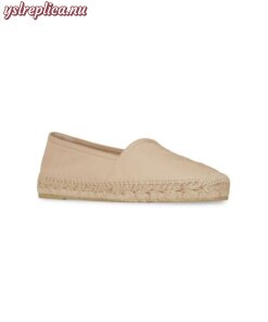 Replica YSL Saint Laurent Monogram Espadrilles In Lambskin 2