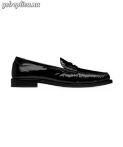 Replica YSL Saint Laurent Le Loafer Penny Slippers in Patent Leather