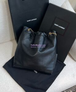 Replica YSL Saint Laurent Jamie 4.3 Pochon In Lambskin 781666 Black 2