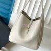 Replica Saint Laurent YSL Gaby Vanity Bag In Lambskin 7667311 Blanc 12