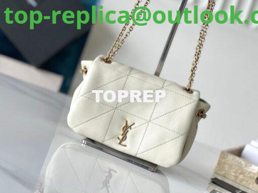 Replica YSL Saint Laurent Jamie 4.3 Mini In Lambskin 766754 Blanc 4