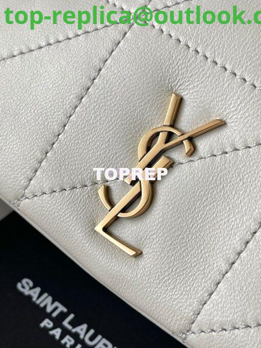 Replica YSL Saint Laurent Jamie 4.3 Mini In Lambskin 766754 Blanc 5