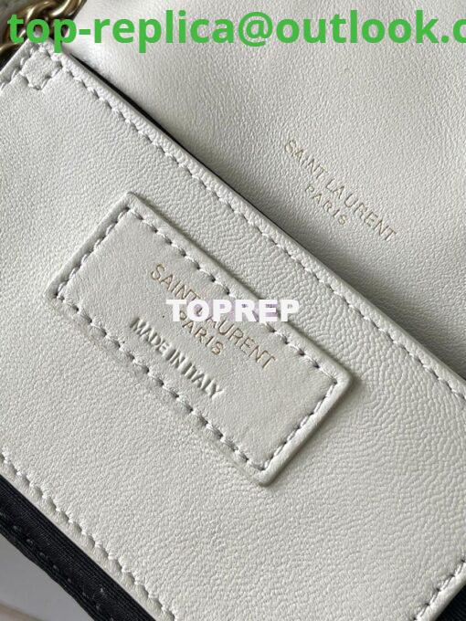 Replica YSL Saint Laurent Jamie 4.3 Mini In Lambskin 766754 Blanc 6