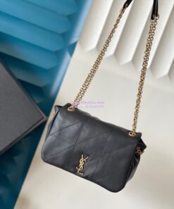 Replica YSL Saint Laurent Jamie 4.3 Mini In Lambskin 766754 Black 2