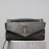 Replica Saint Laurent YSL Large Calypso In Grained Lambskin 777399 white 22