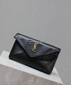 Replica Saint Laurent YSL Cassandre Small Envelope Pouch In Lambskin 764931 2