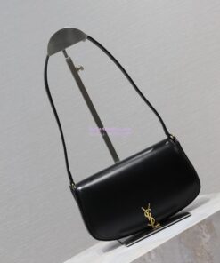 Replica Saint Laurent YSL Mini Voltaire In Box 7796420 Black 2