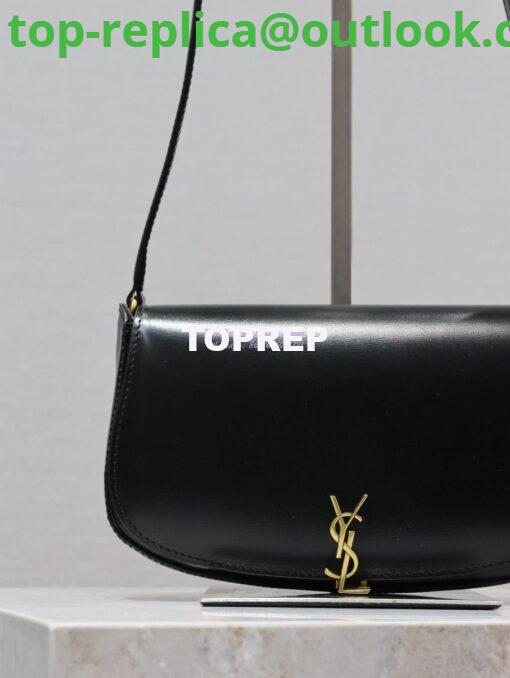 Replica Saint Laurent YSL Mini Voltaire In Box 7796420 Black 3