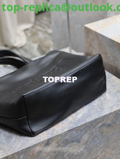 Replica Saint Laurent YSL Tote In Nappa Lambskin 756269 Black 6