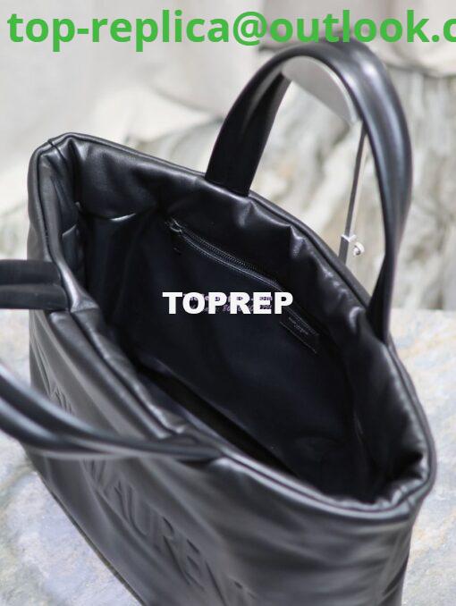 Replica Saint Laurent YSL Tote In Nappa Lambskin 756269 Black 7