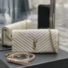 Replica YSL Saint Laurent Kate 99 Chain Bag In Quilted Lambskin 6606181 White 13