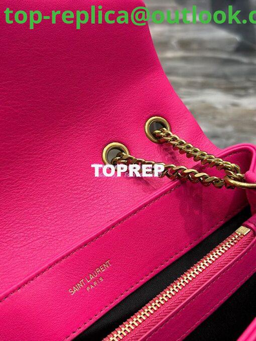 Replica Yves Saint Laurent YSL Loulou Small In Matelassé “Y” Leather Pink 494699 13
