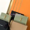 Replica YSL Saint Laurent Classic Medium Kate In Grained De Poudre Textured Leather Avocado Green 12