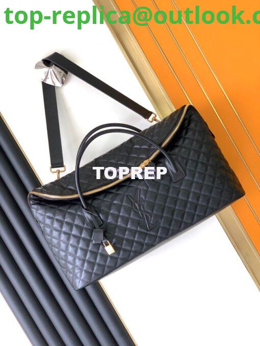 Replica YSL Saint Laurent ES Giant travel bag in quilted leather 736009 2