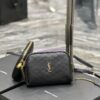 Replica YSL Saint Laurent Le 5 à 7 hobo bag in Grey calfskin Smooth leather 10