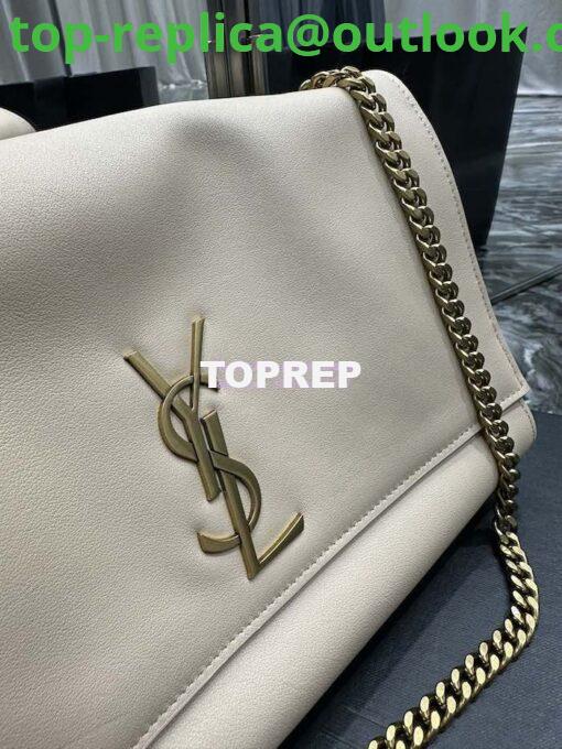 Replica YSL Saint Laurent Kate Medium Reversible In Suede And Smooth Leather 553804 Rosy Sand 10