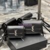 Replica YSL Saint Laurent Nuxx Crossbody Bag In Metallized Nylon 581375 Platinum 10