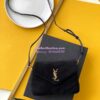 Replica YSL Saint Laurent LouLou Medium Bag in Y-Quilted Suede 5749461 Algae 14