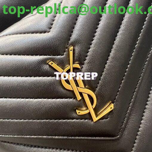 Replica YSL Saint Laurent Joe Backpack In Lambskin 672609 Black 7