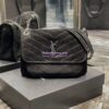 Replica YSL Saint Laurent Puffer Small Medium Bag In Merino Shearling And Lambskin 577476 Caramel 20