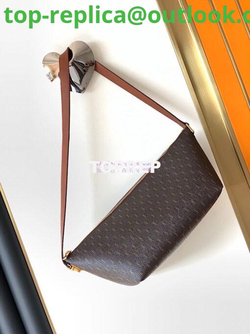 Replica YSL Saint Laurent Le Monogramme Crossbody Bag in Monogram Canvas And Smooth Leather