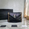 Replica Yves Saint Laurent YSL Loulou Puffer Medium Bag In Quilted Lambskin 5774751 White Gold Hardware 17