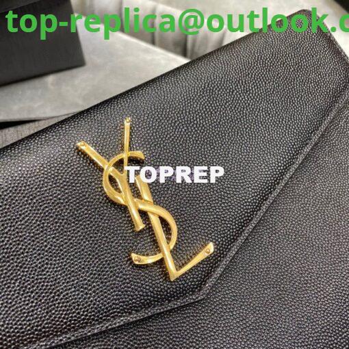 Replica YSL Saint Laurent Uptown Pouch In Grain De Poudre Embossed Leather 565739 5