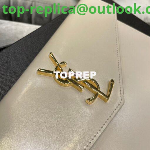 Replica YSL Saint Laurent Uptown Pouch In Shiny Smooth Leather 565739 5