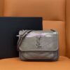 Replica YSL Saint Laurent Niki Baby In Crinkled Vintage Leather 533037 Light Natural 10