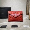 Replica Yves Saint Laurent YSL Loulou Puffer Medium Bag In Quilted Lambskin 5774751 Black Silver 15