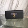 Replica YSL Saint Laurent Classic Monogram Saint Laurent Clutch In Black Grain De Poudre Textured Leather 11