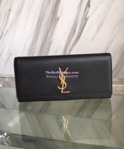 Replica YSL Saint Laurent Classic Monogram Saint Laurent Clutch In Smooth Leather