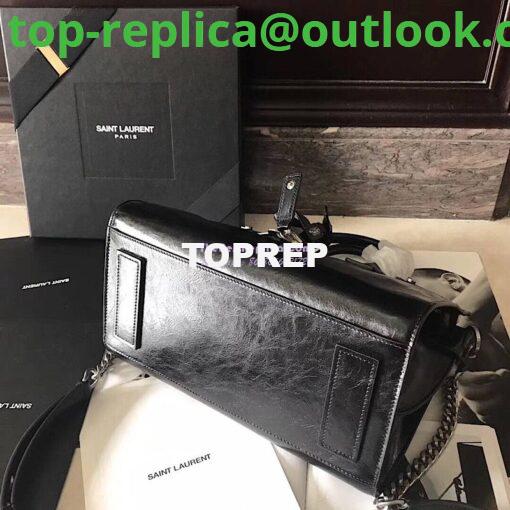 Replica YSL Saint Laurent Baby Sac De Jour Souple Duffle Bag In Moroder Leather 6