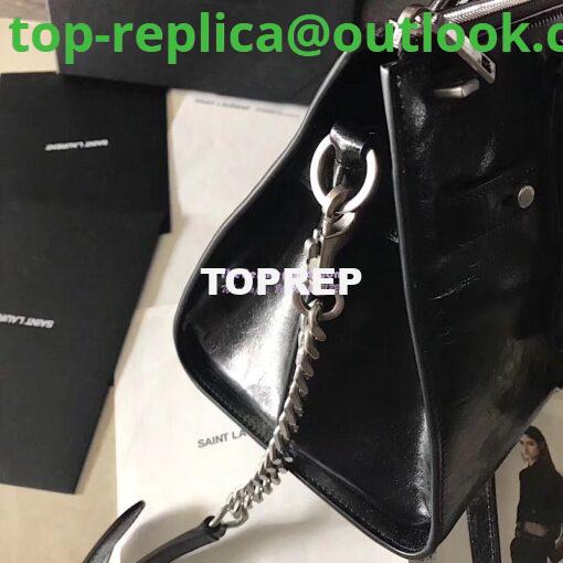 Replica YSL Saint Laurent Baby Sac De Jour Souple Duffle Bag In Moroder Leather 7