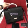 Replica YSL Saint Laurent Monogram Silver Chain Wallet Black 11