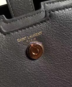 Replica YSL Yves Saint Laurent Toy Cabas Bag in Grey