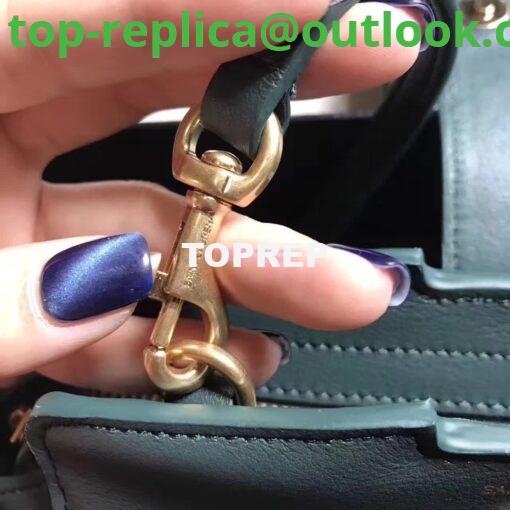 Replica YSL Yves Saint Laurent Toy Cabas Bag in Green 7