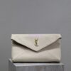 Replica YSL Saint Laurent Le 5 À 7 Supple Small In Grained Leather 713938 Grey 10