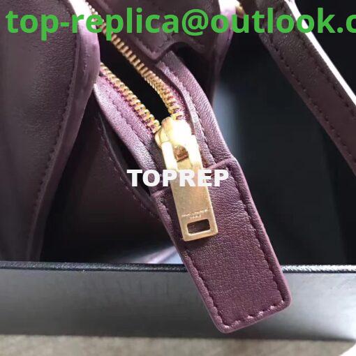 Replica YSL Yves Saint Laurent Toy Cabas Bag in Wine 5