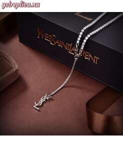 Replica YSL Fake Saint Laurent Alphabet Necklace