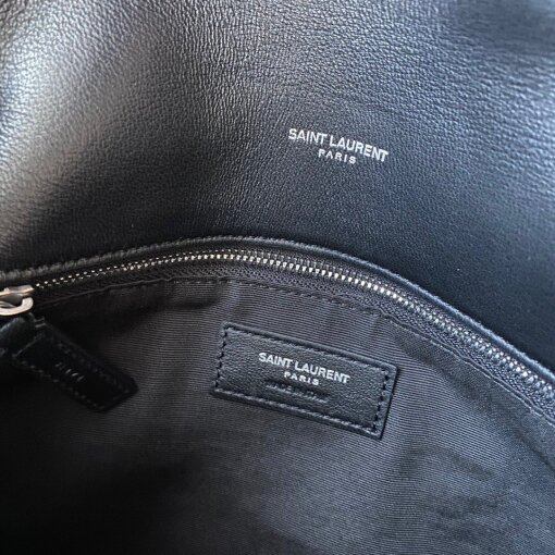 Replica Saint Laurent Puffer Small Chain Bag In Noir Lambskin 8